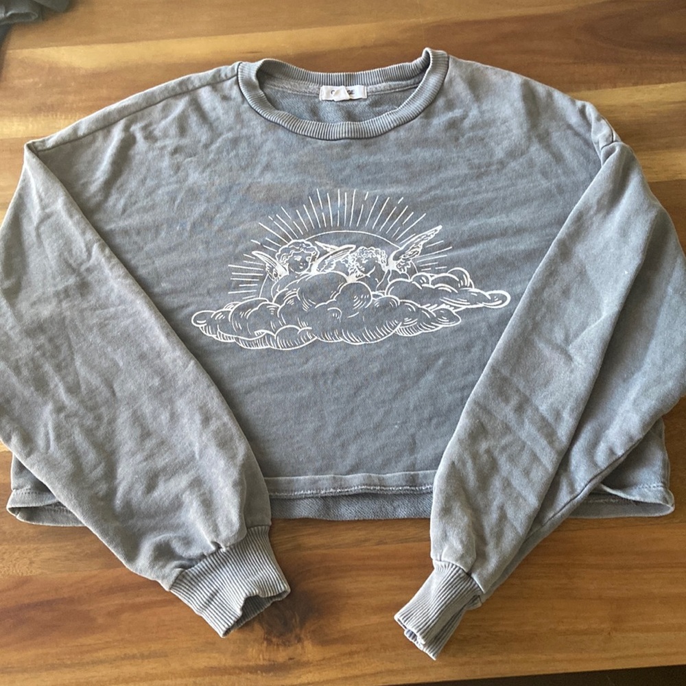 Garage Small Long Sleeve Crop